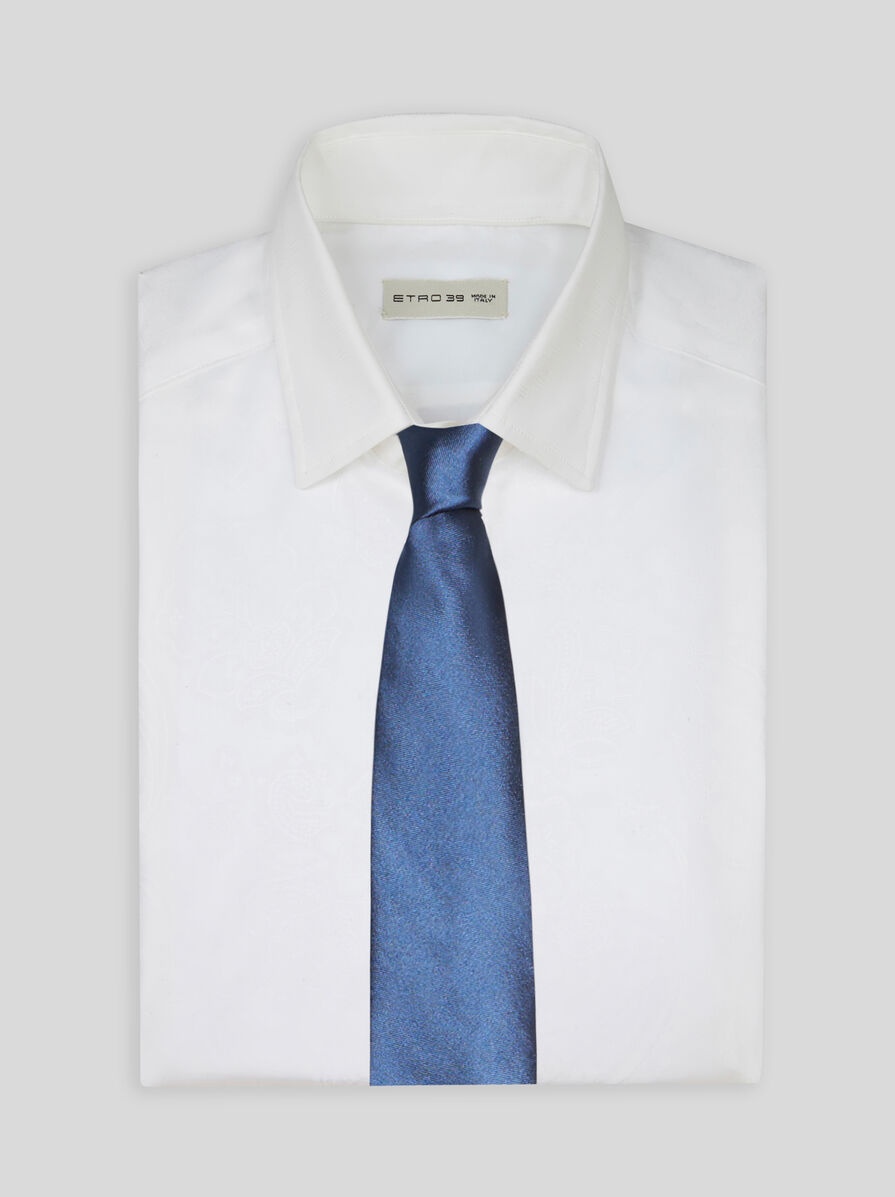 SILK JACQUARD TIE - 2