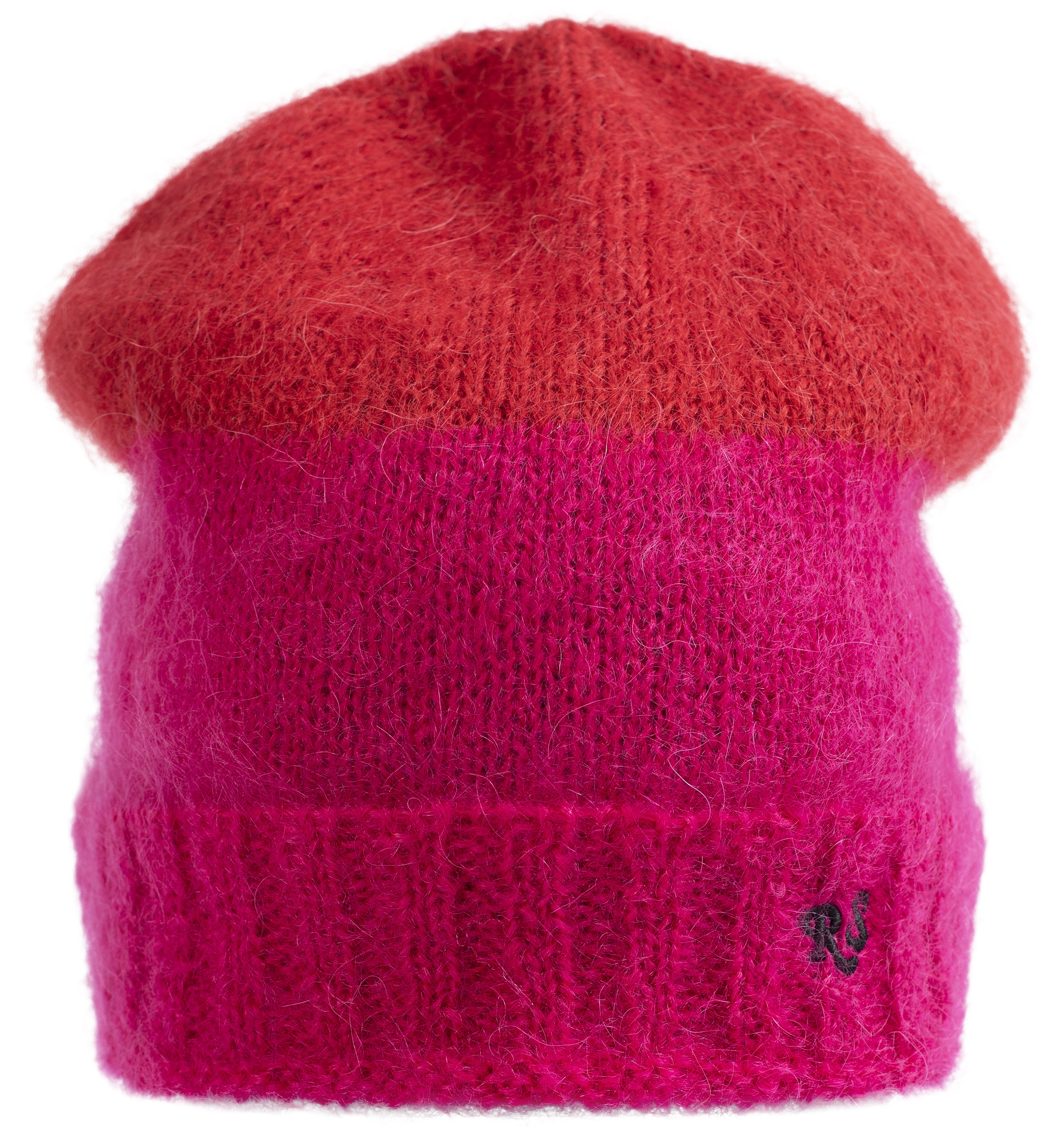 TWO-TONE RS KNIT BEANIE - 1