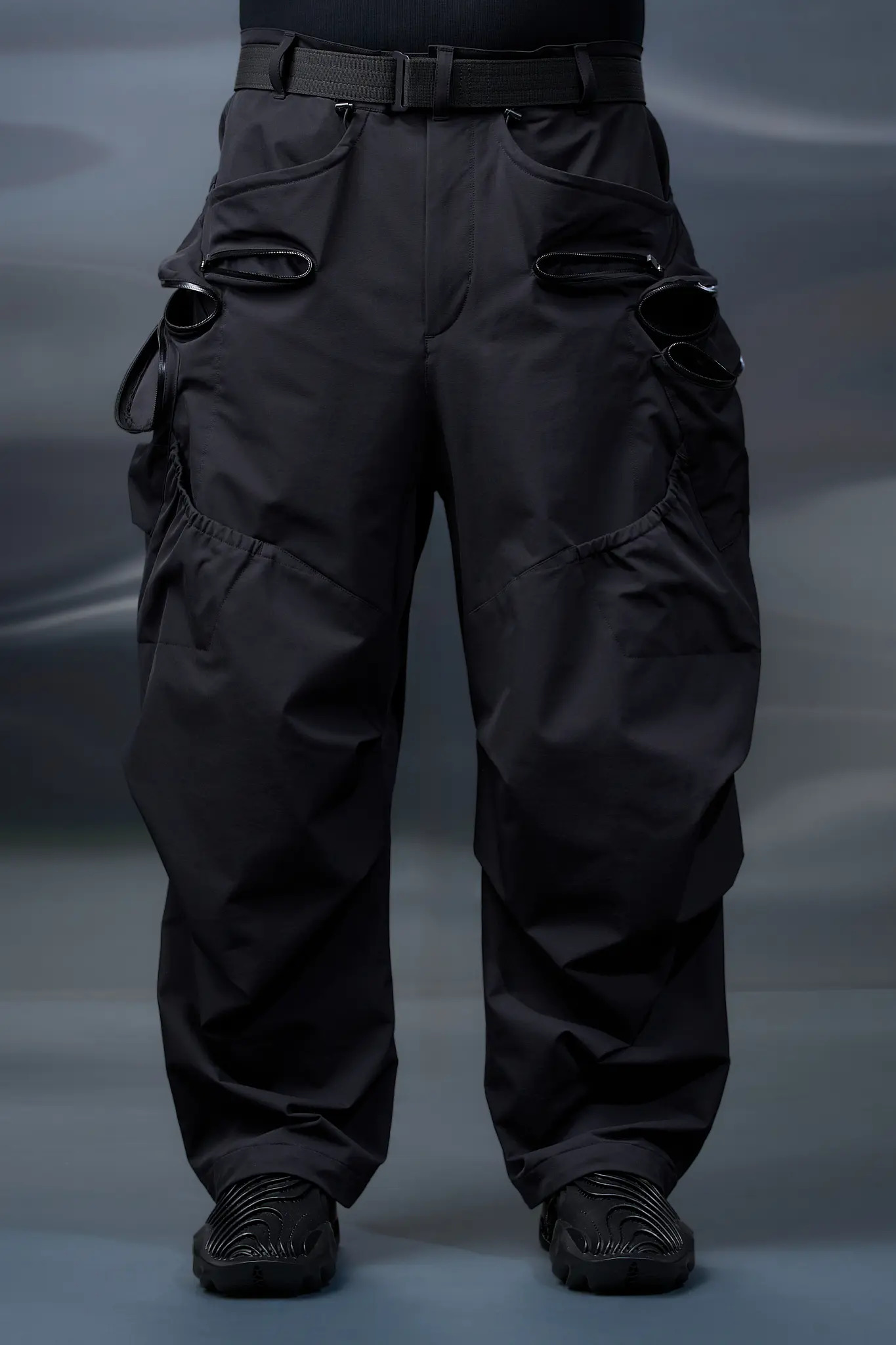 P59A-DS schoeller® Dryskin™ Cargo Pant Black - 3