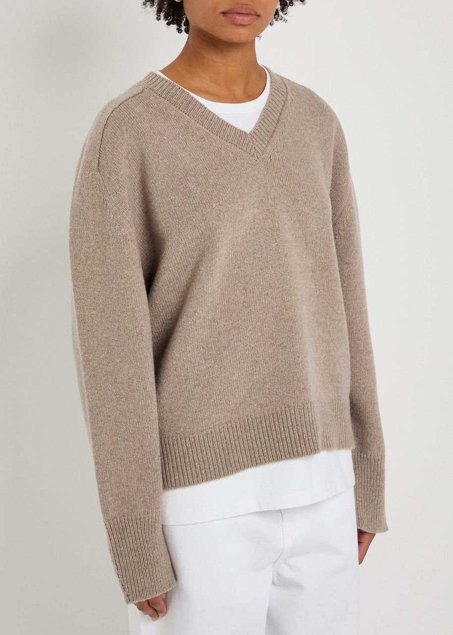 Rohe V-neck Wool and Cashmere-blend Jumper - 2