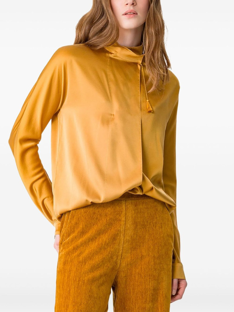 tassel-neck blouse 3