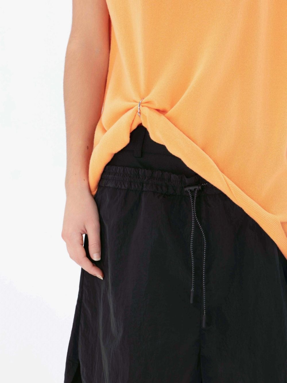 RING DETAIL ROLL VEST - 5
