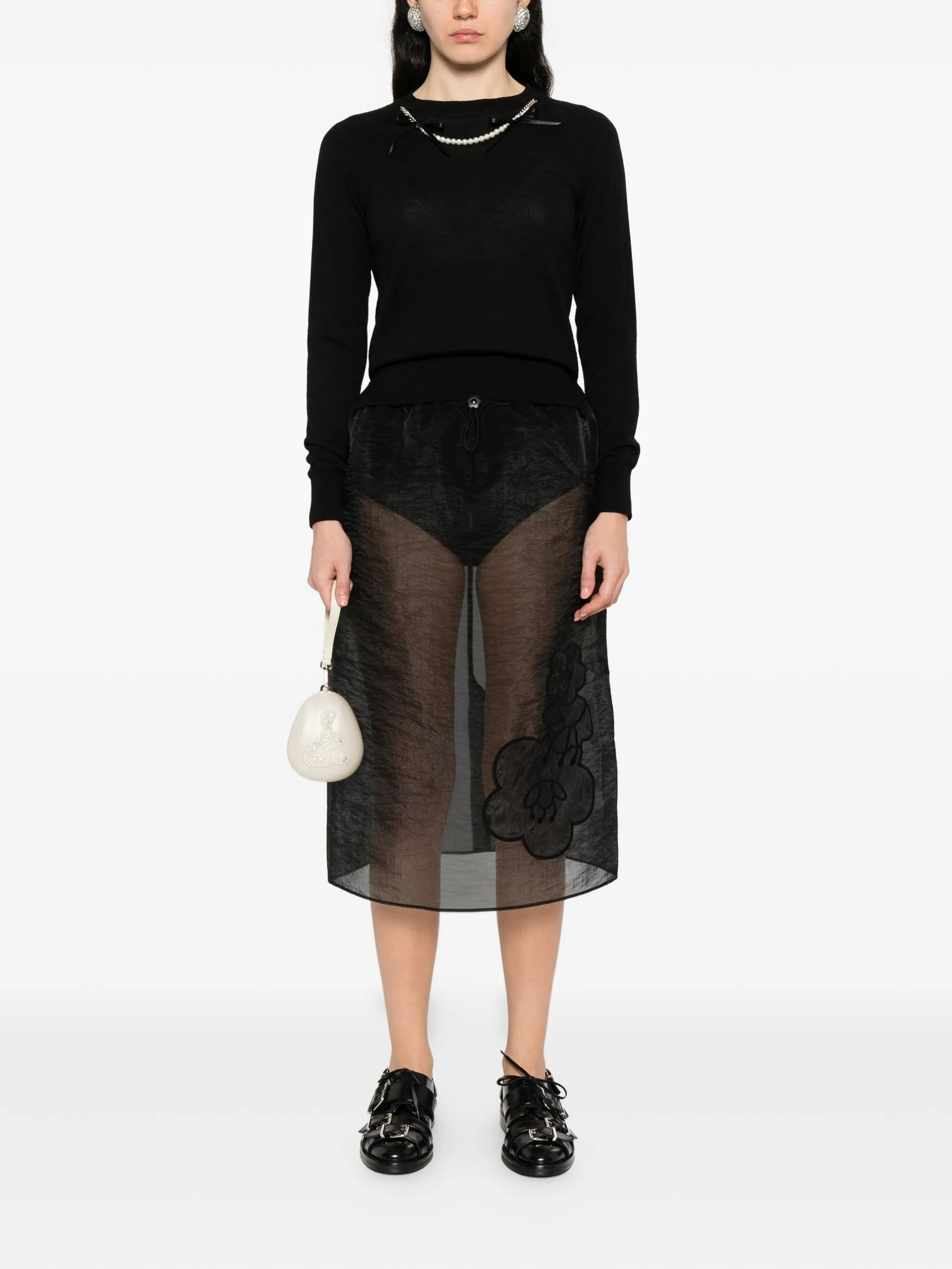Simone Rocha Pearl-embellished Sweater - 2