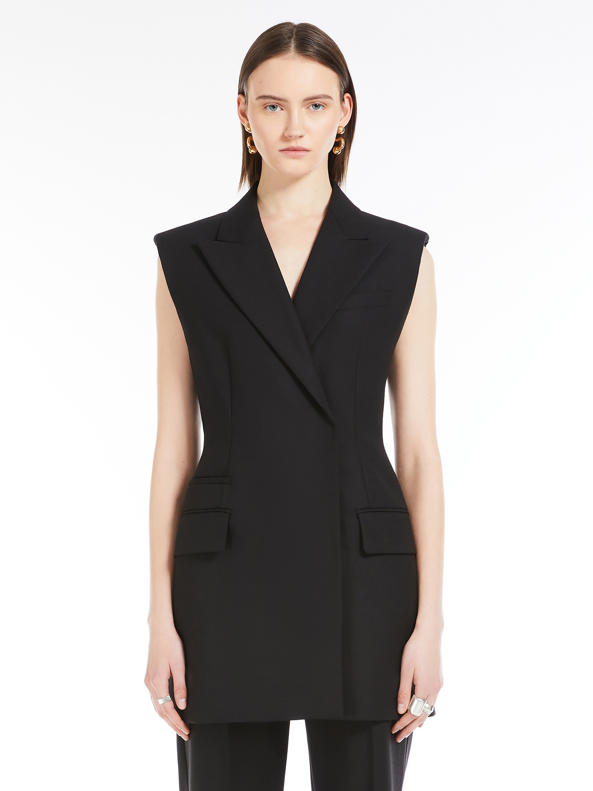 PEGLI Sleeveless blazer - 3