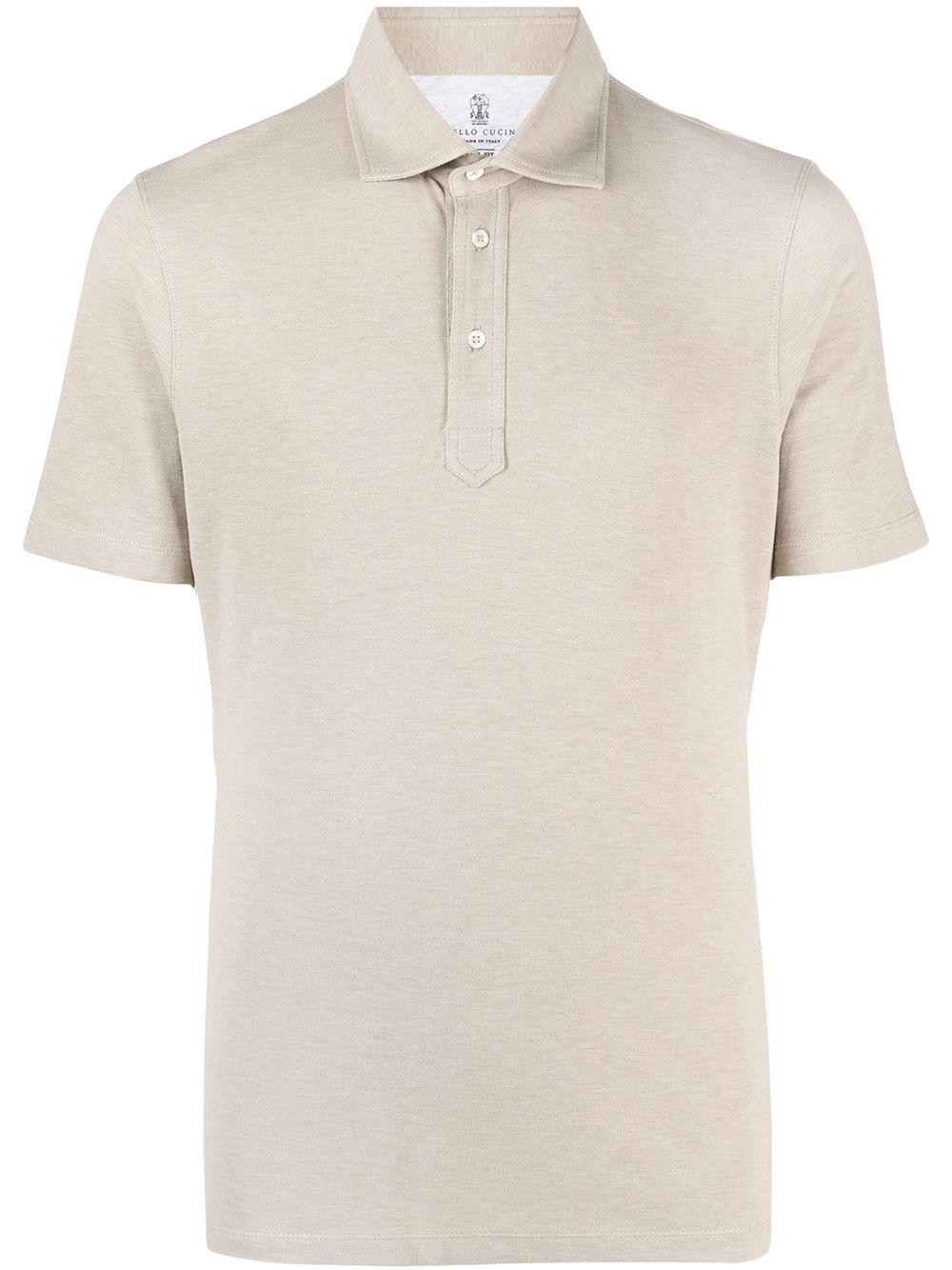 short-sleeve polo shirt - 1