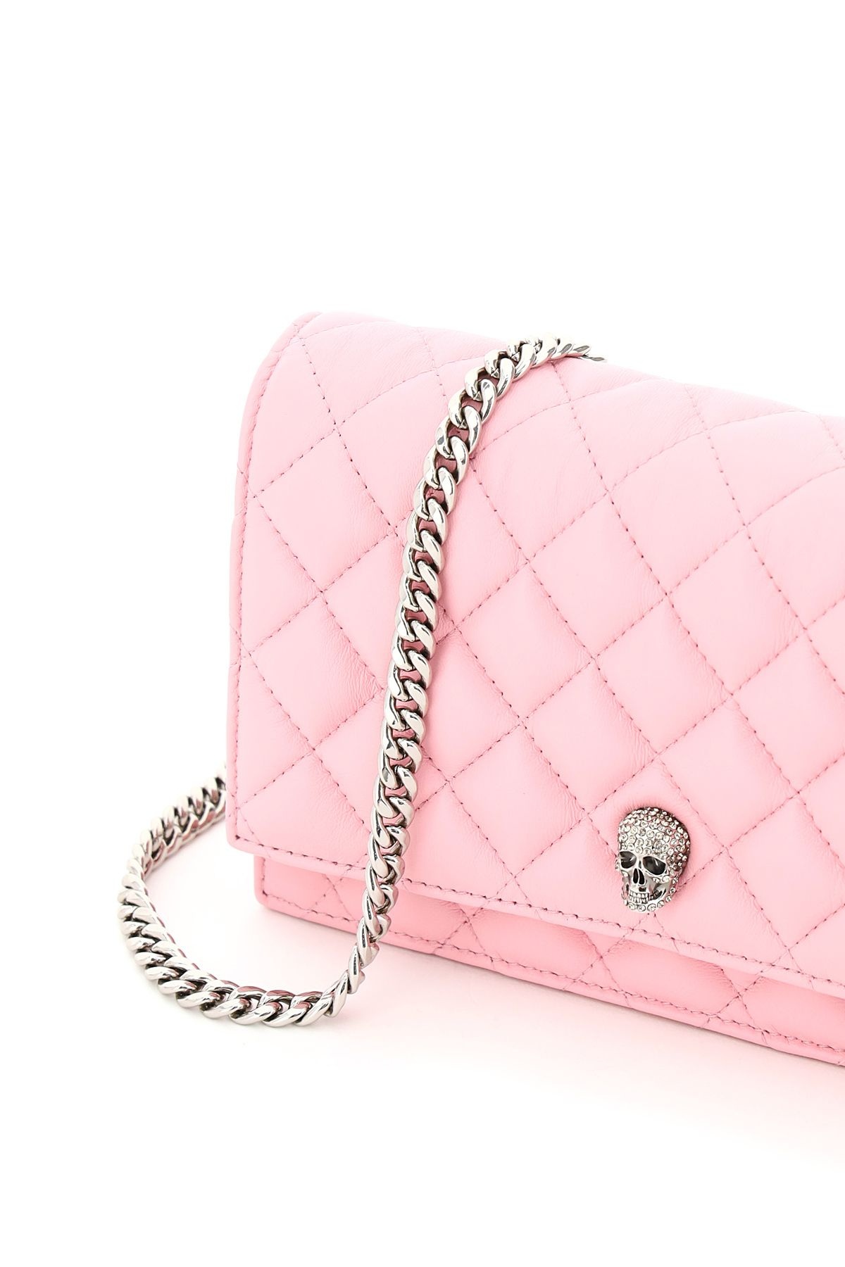 CROSSBODY BAG WITH PAVÉ SKULL - 5