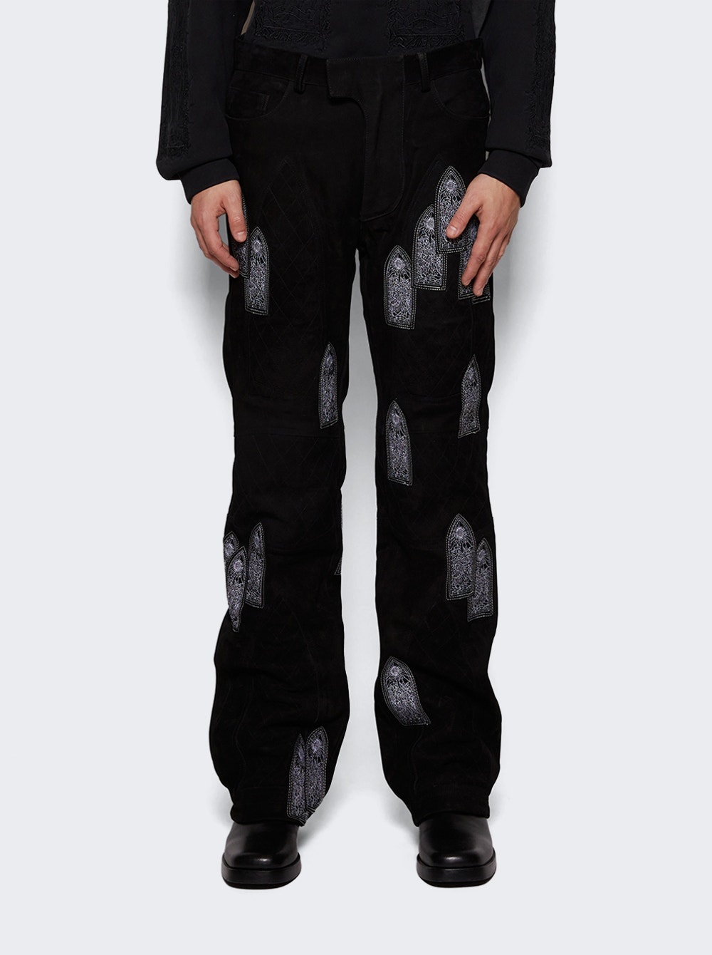 Moto Trousers Coal - 3