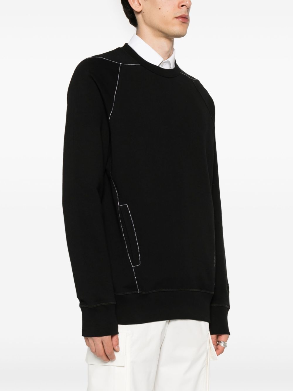 COTTON JERSEY SWEATSHIRT - 3
