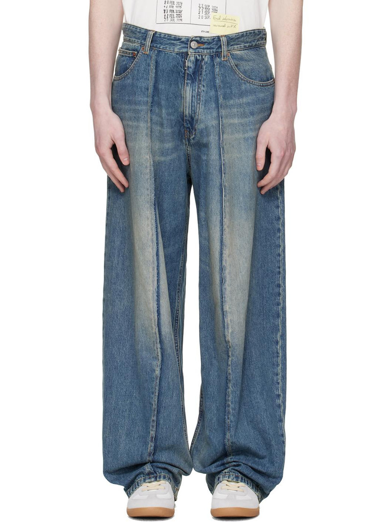 Blue Wide-Leg Jeans 1