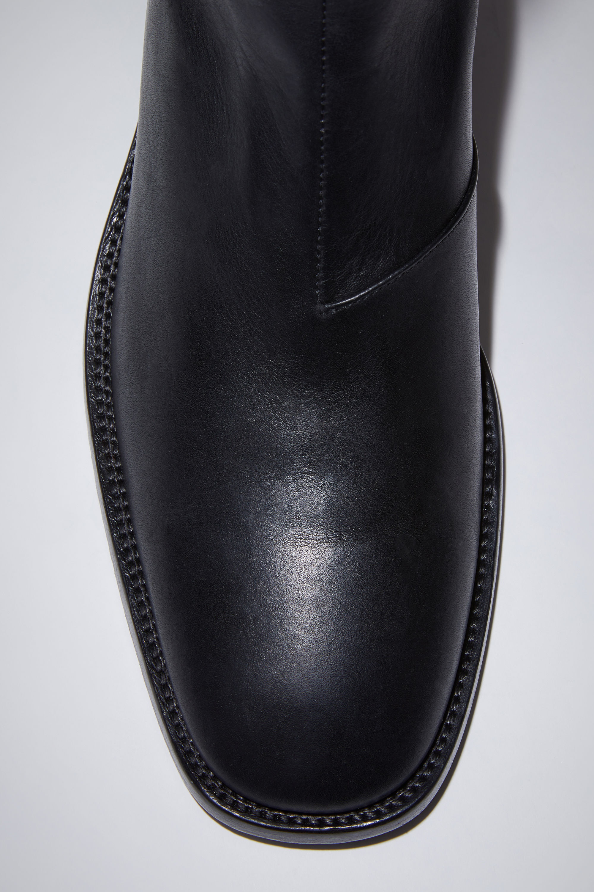 Leather boots - Black - 5