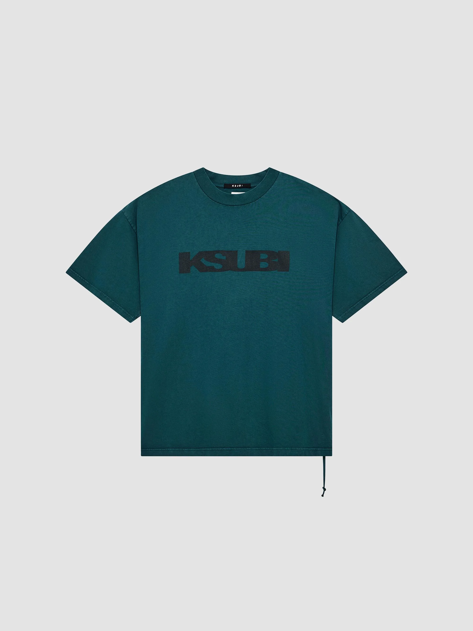 Men's Logo Cotton Jersey T-Shirt - Green - 1