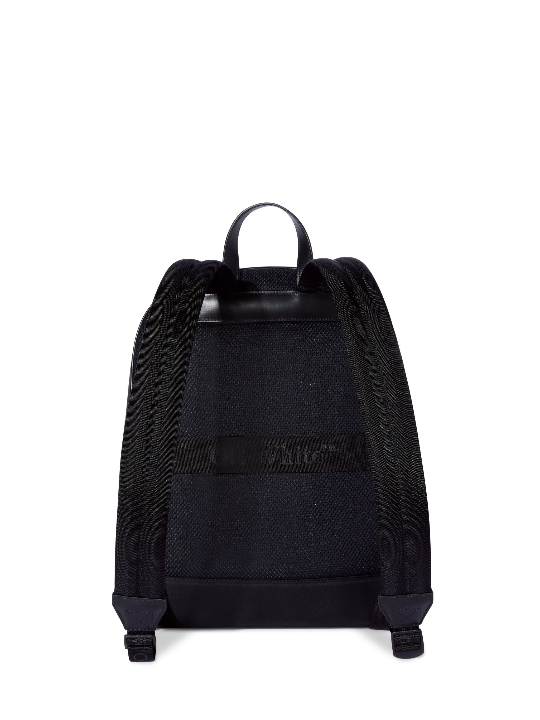 Black Nylon Backpack - 4