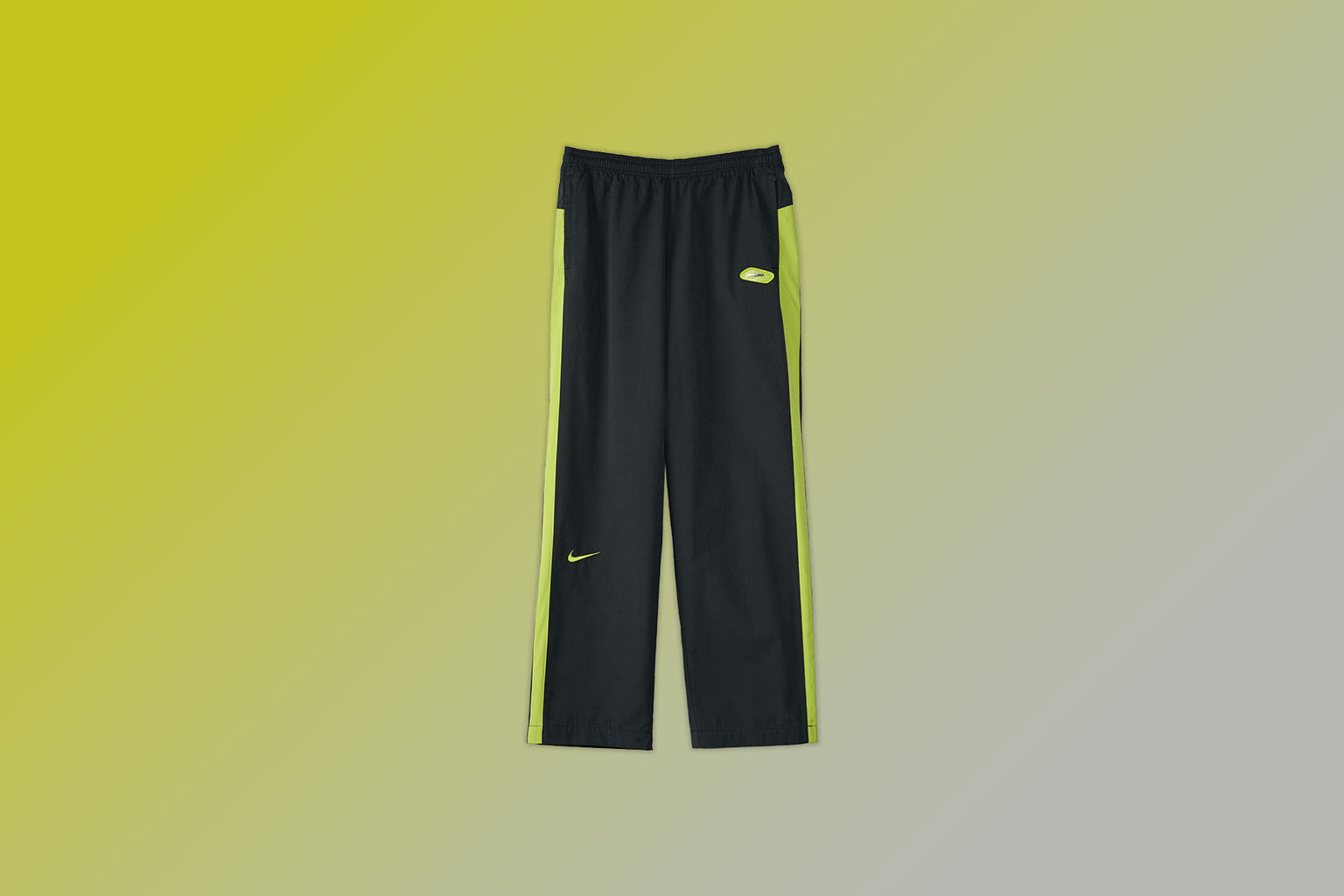 NIKE X PATTA TRACK PANTS - BLACK/CYBER - 8