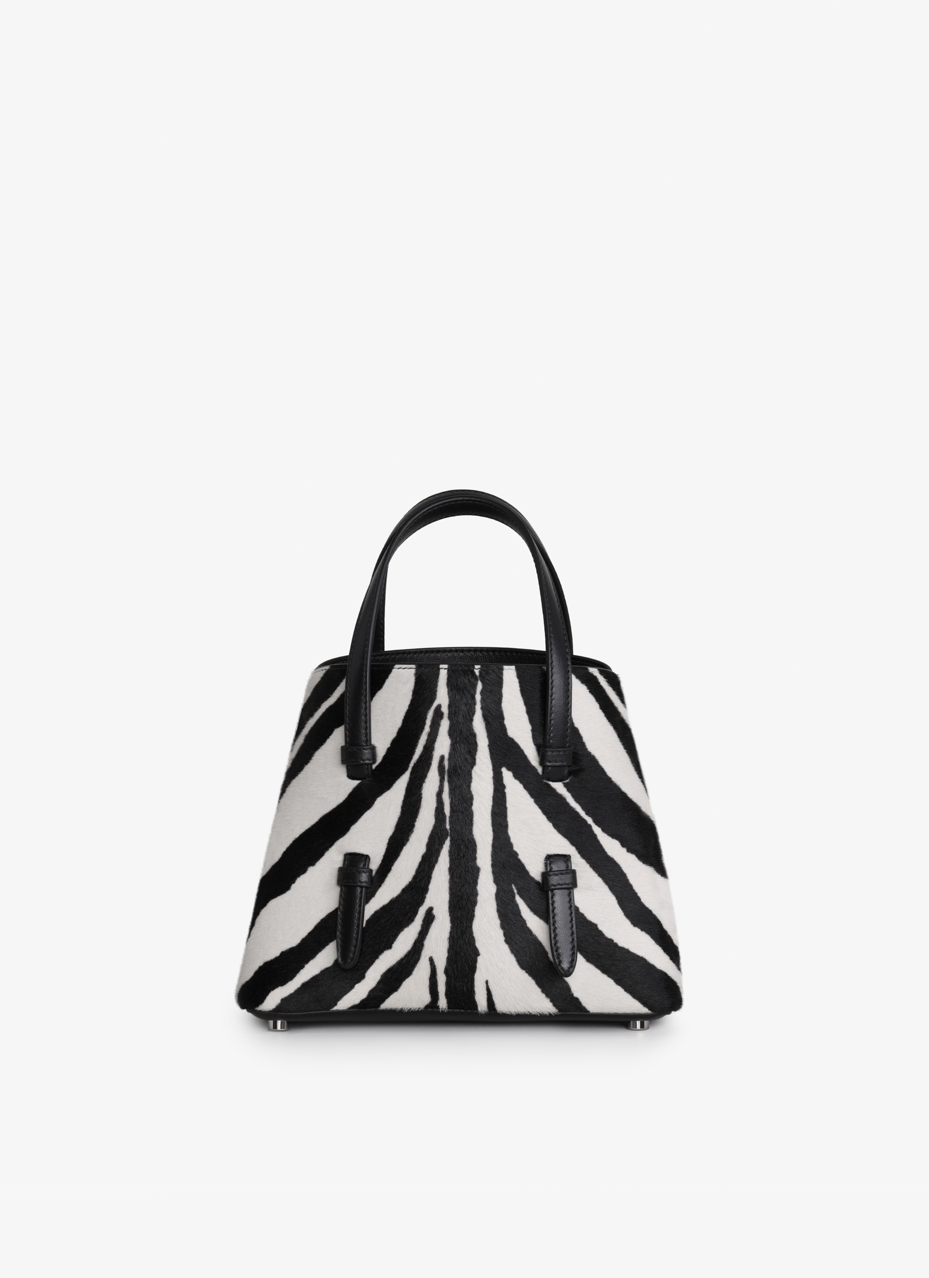 MINA 20 IN ZEBRA PRINT ON HAIRY CALFSKIN - 1