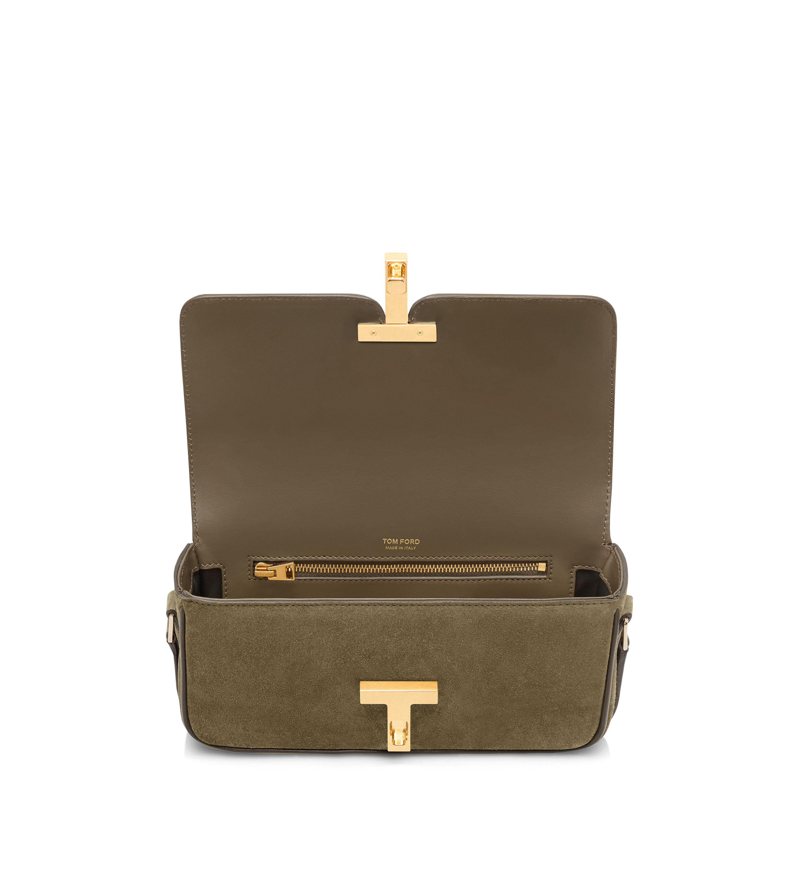 SUEDE WALLIS E/W SHOULDER BAG - 4