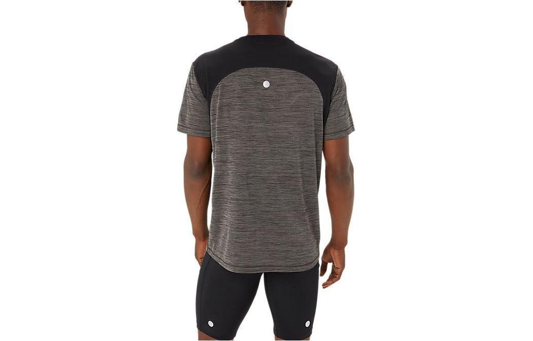 ASICS Actibreeze Running T-shirt 'Grey Black' 2011C992-001 - 2