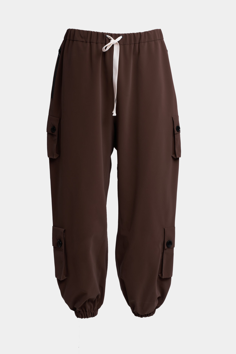Kvala Matte Trousers Dark Brown 6