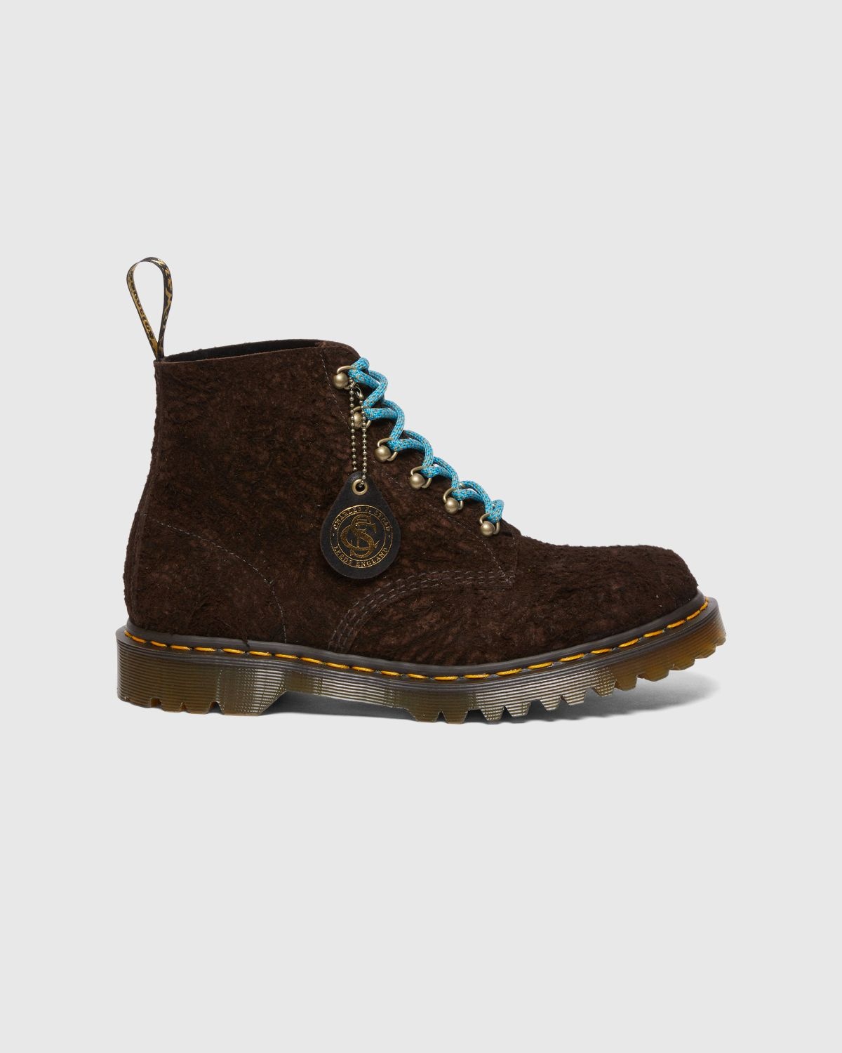 Dr. Martens – 101 Boot Suede Dark Brown - 1