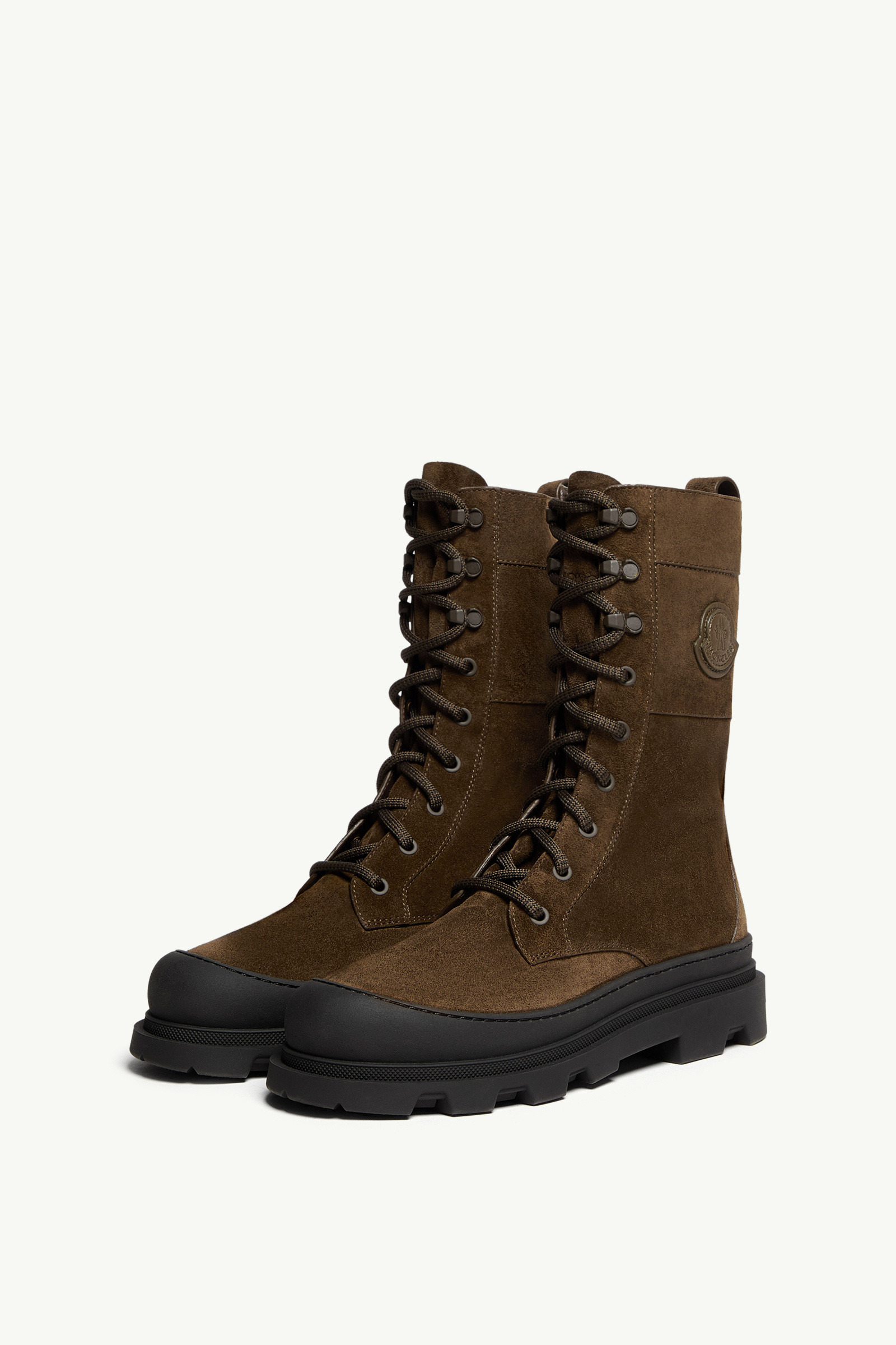 Vera High Suede Lace-Up Boots - 4