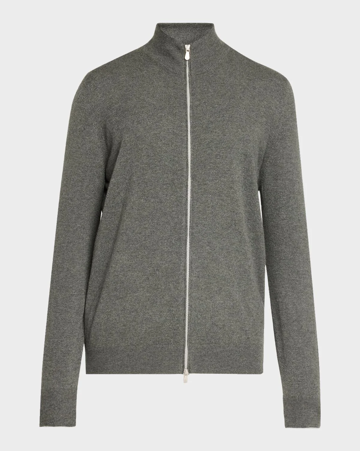 Men's Cashmere Full-Zip Sweater - 1