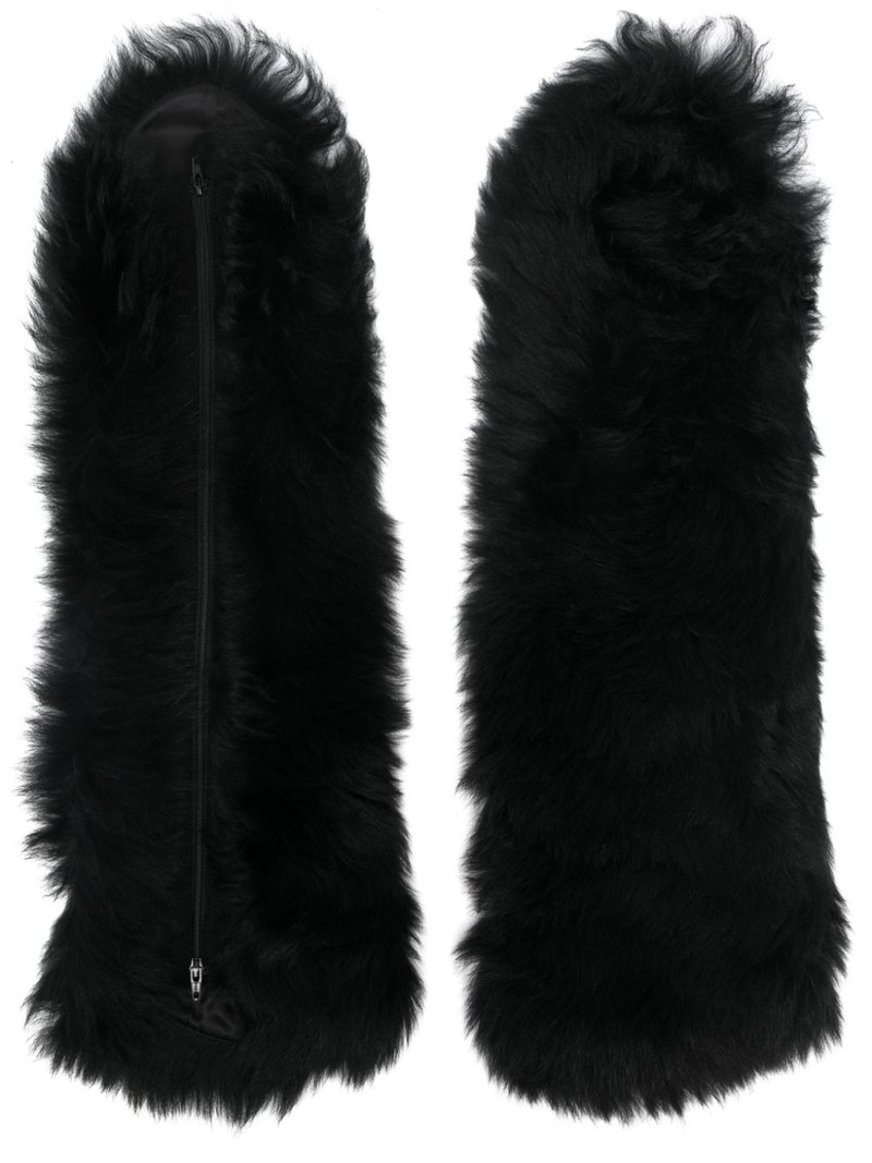 fur arm warmer 1