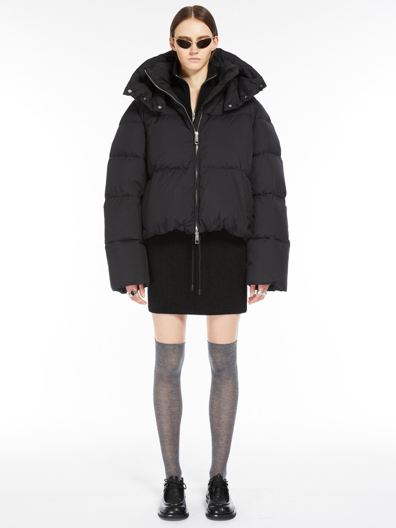 Sportmax BEIRA Oversized waterproof fabric down jacket outlook