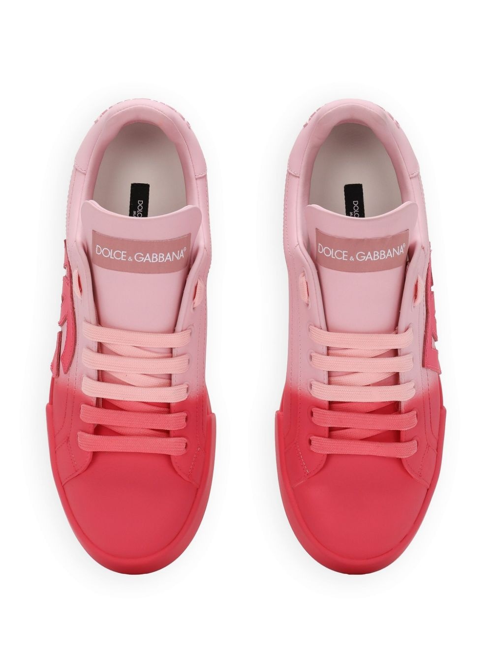 Portofino gradient leather sneakers - 4