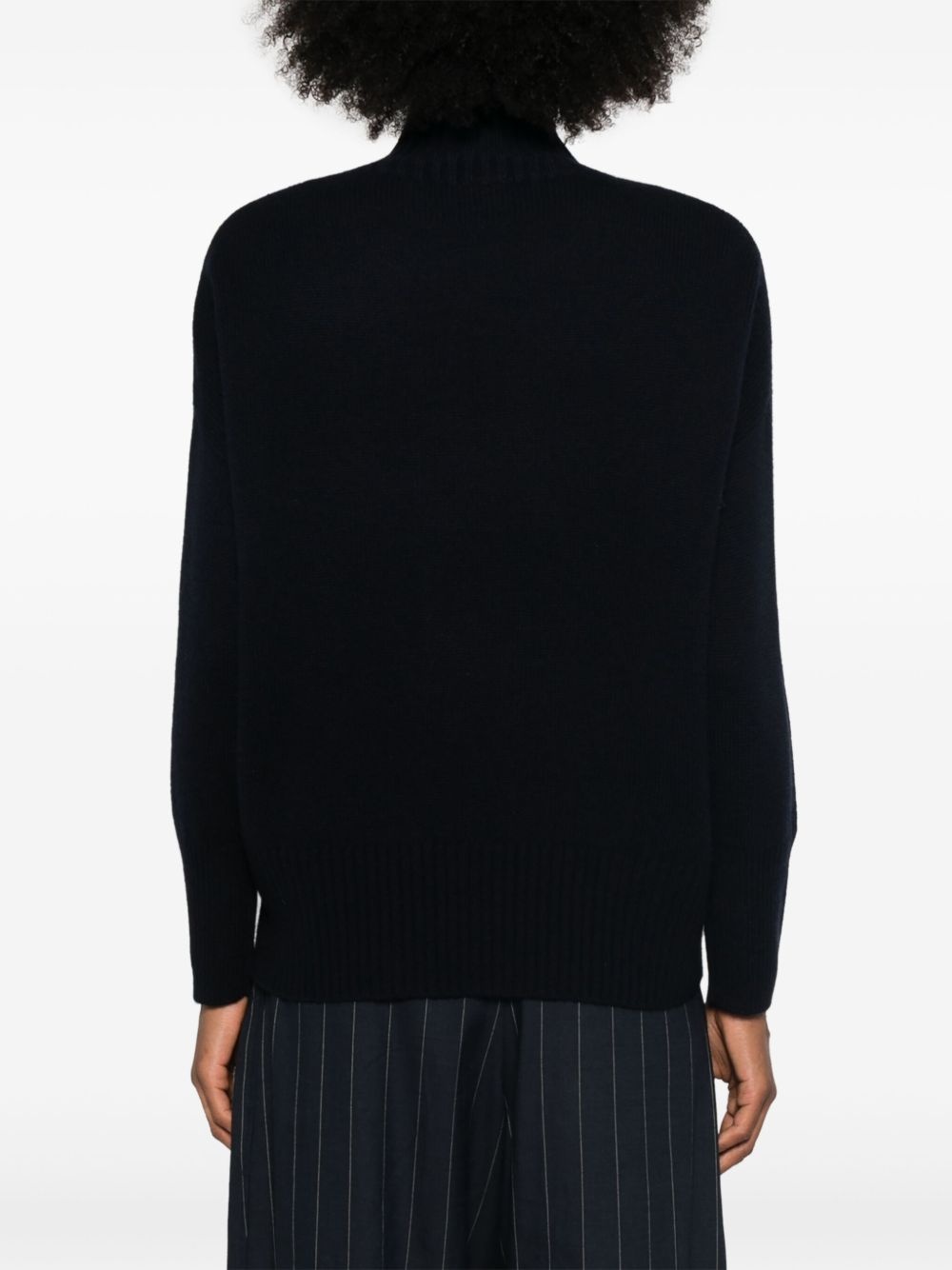 mock-neck cashmere sweater - 4