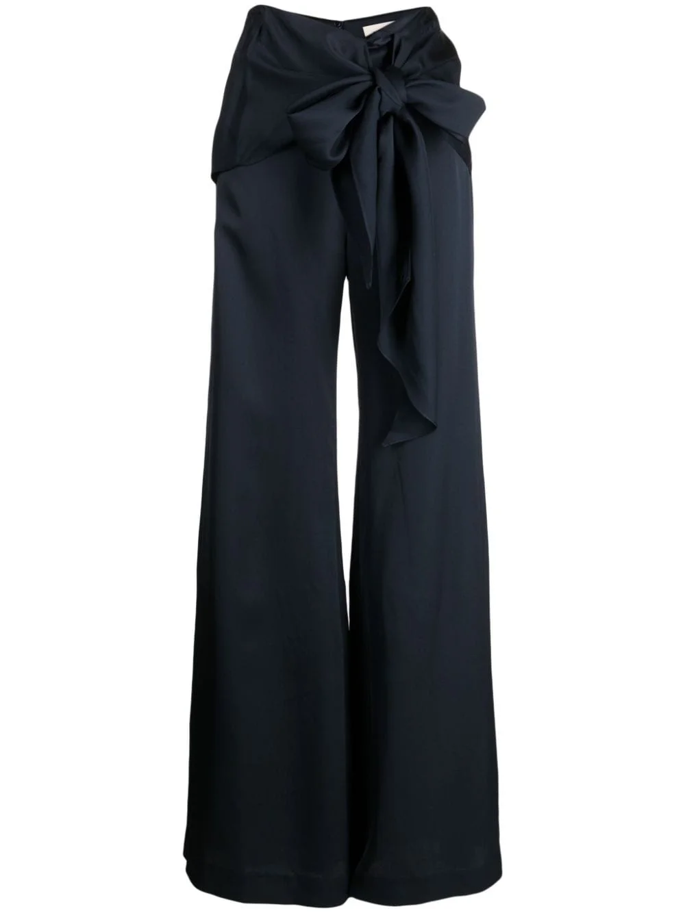 Noa satin high-waisted trousers - 1