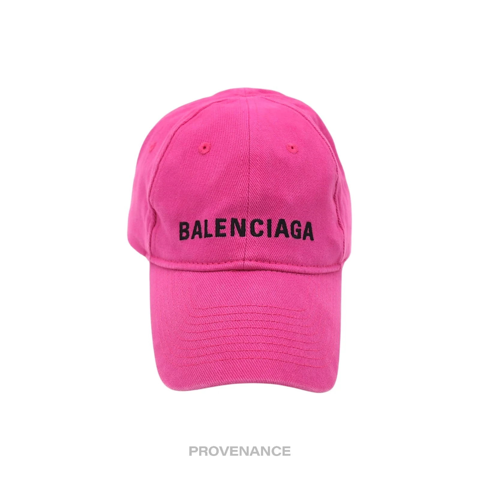Balenciaga Embroidered Logo Cap - Washed Pink - 1