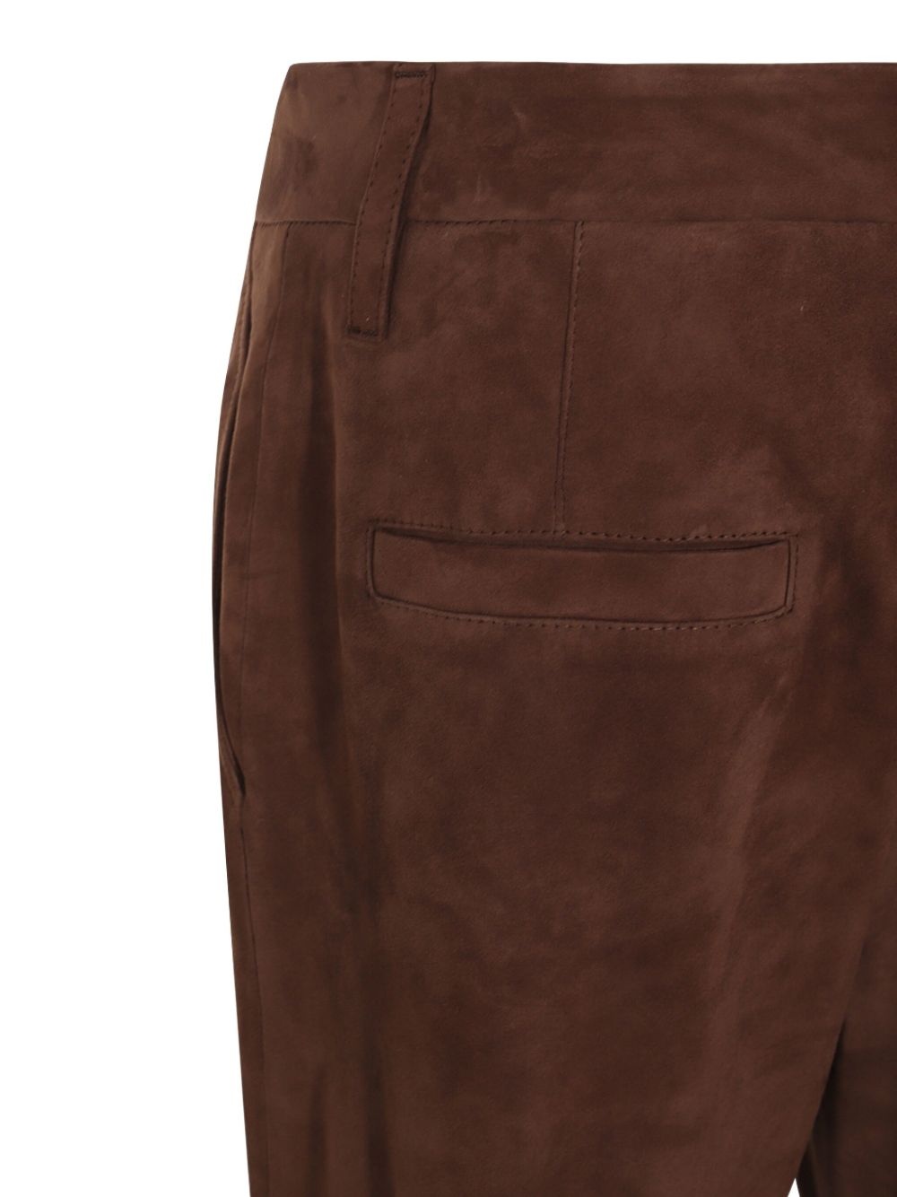 suede trousers - 4