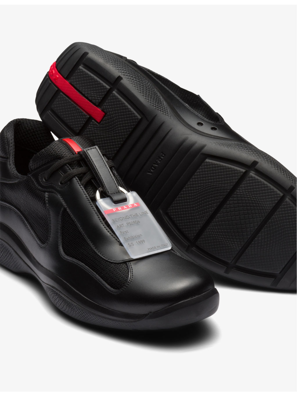 America’s Cup Original leather and mesh trainers - 6