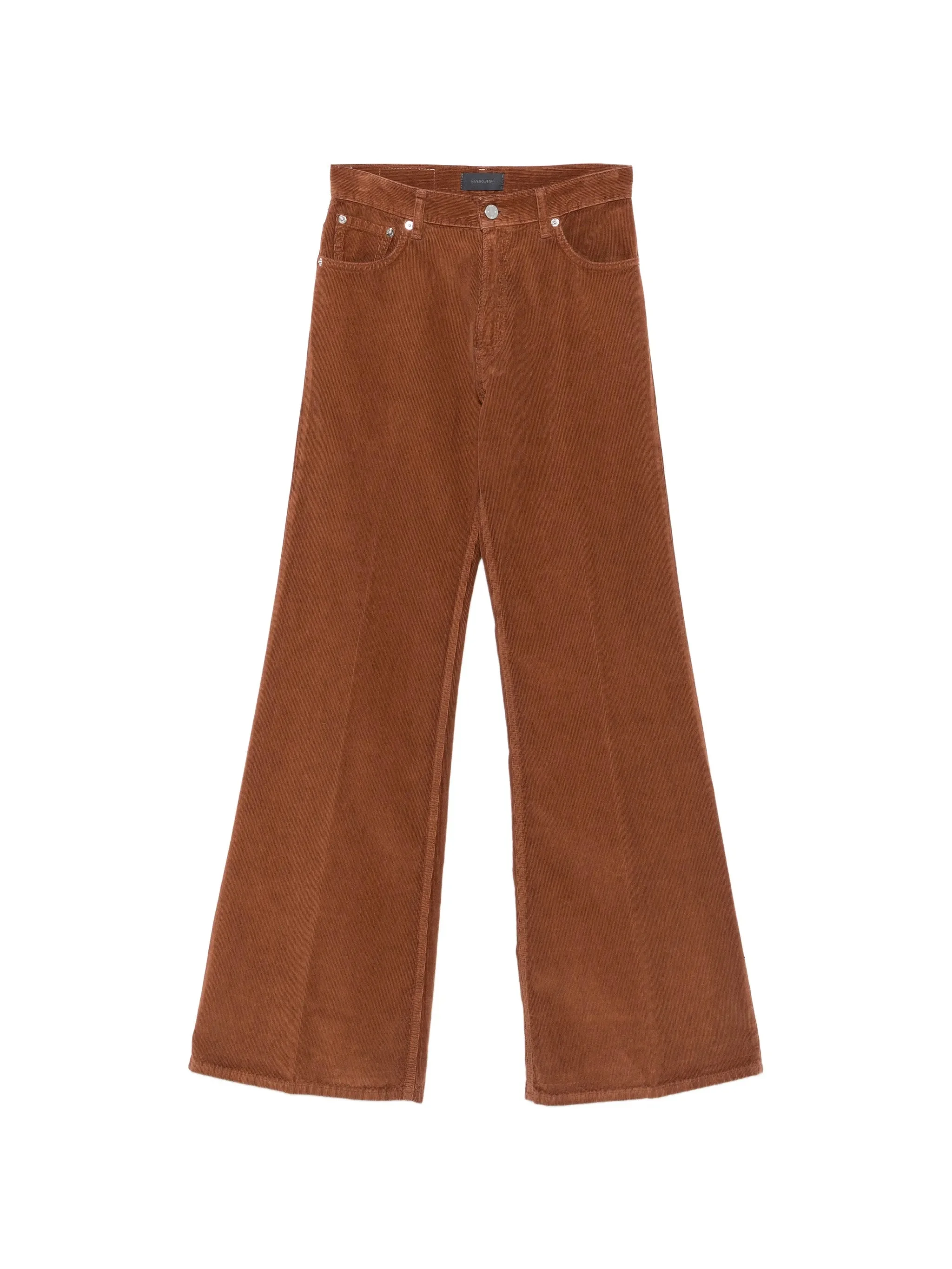 Haikure Corduroy Flared Trousers - 1