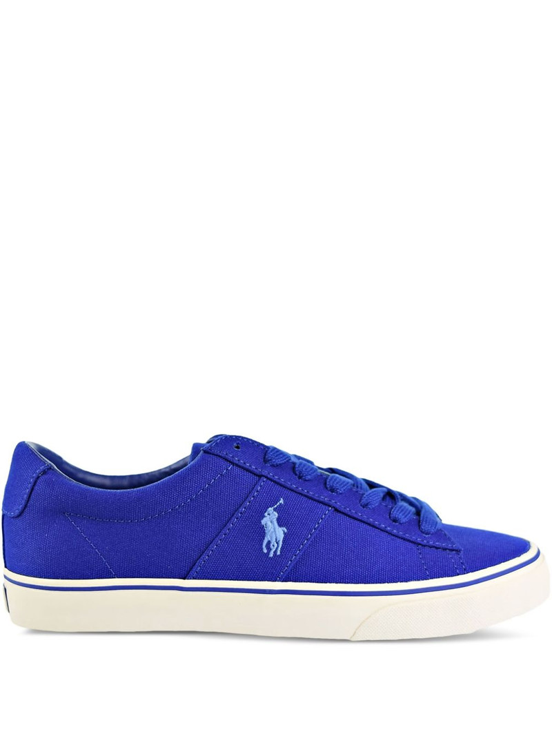 logo-detail lace-up sneakers 1
