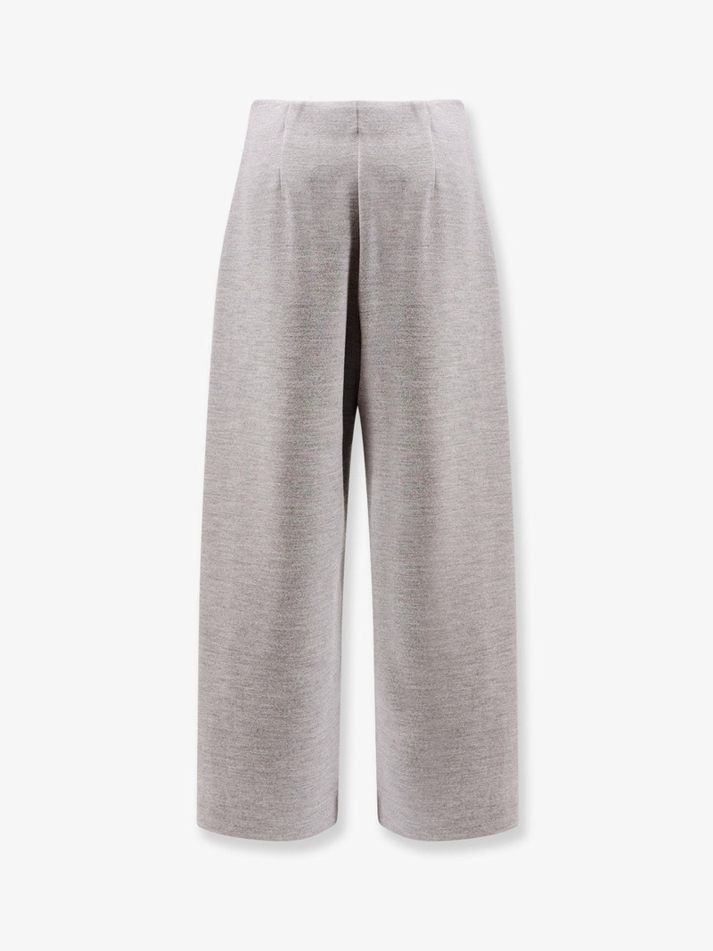 Max Mara Ebrien Wool And Cotton Trousers outlook