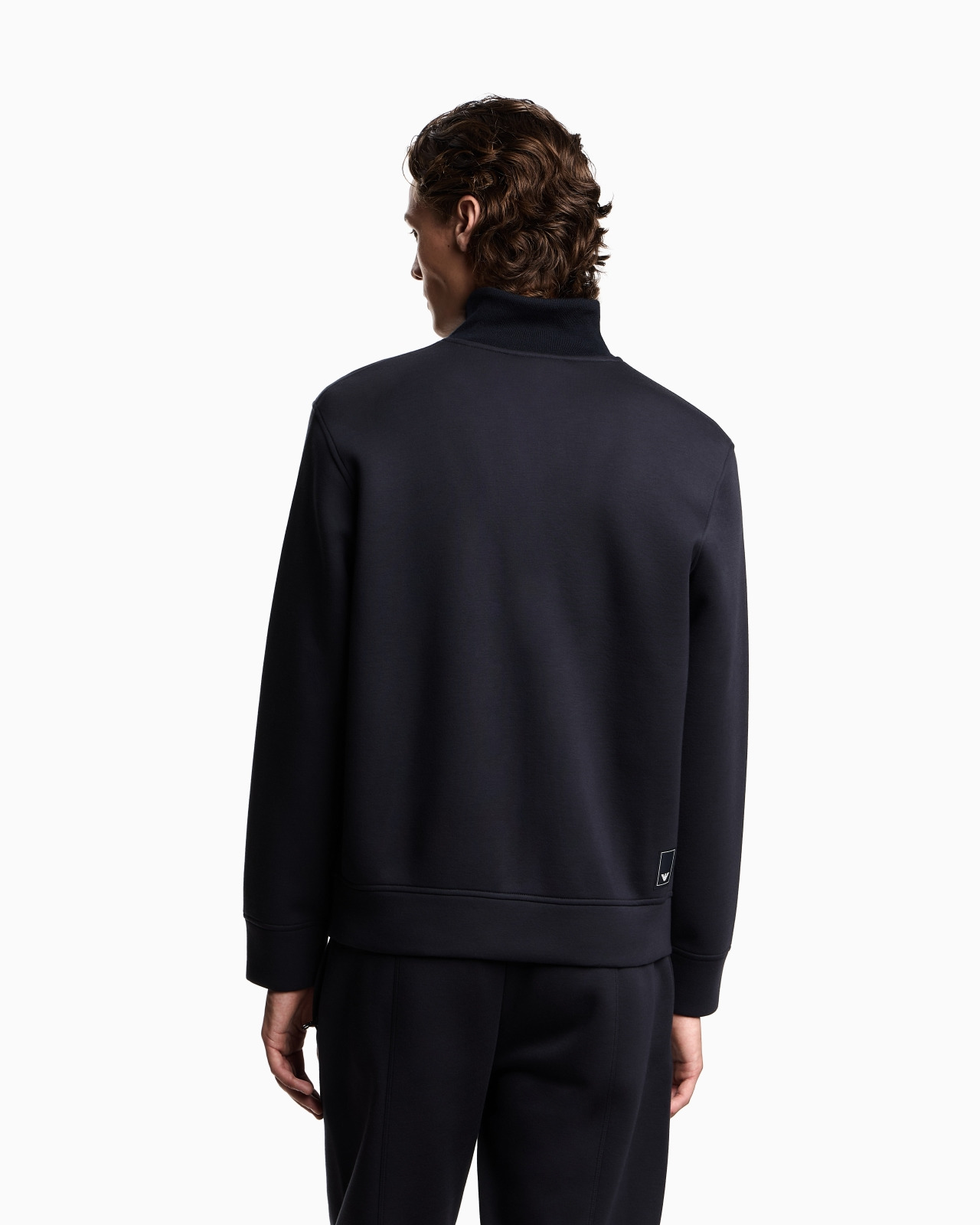 TRAVEL ESSENTIALS FULL-ZIP SWEATSHIRT IN DOUBLE JERSEY - 3