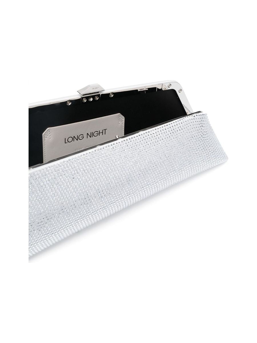 Long Night Crystalembellished Evening Bag - 3