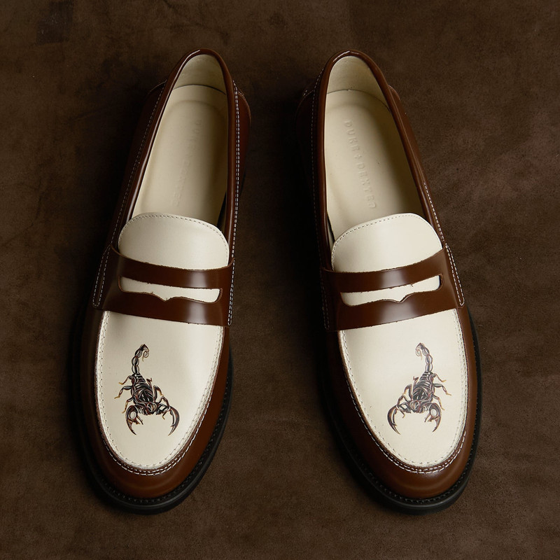 Wilde Chestnut Scorpion Penny Loafer - Men's 8