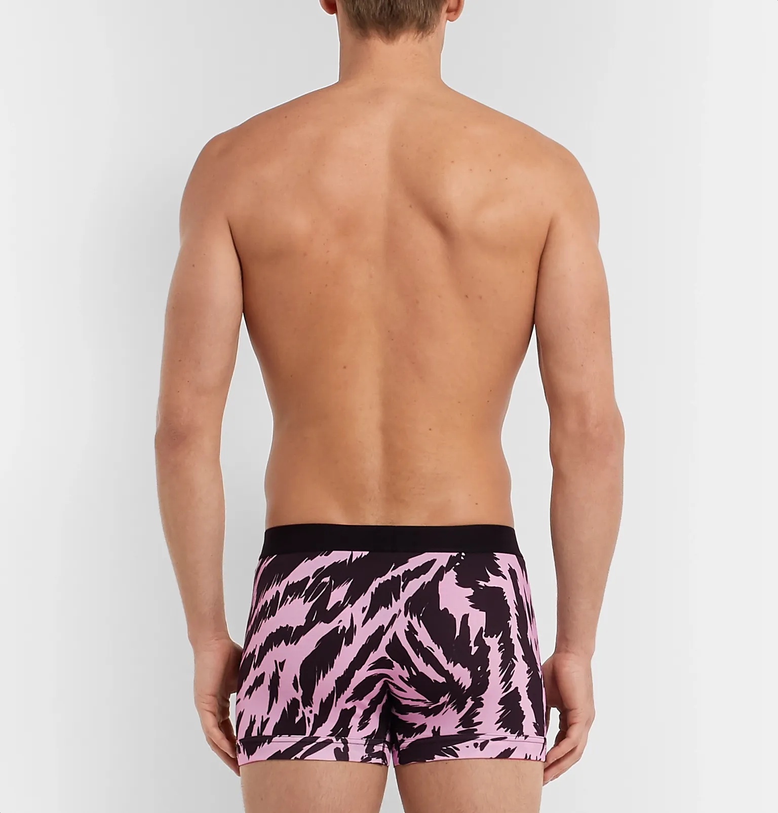 Zebra-Print Stretch-Cotton Jersey Boxer Briefs - 3