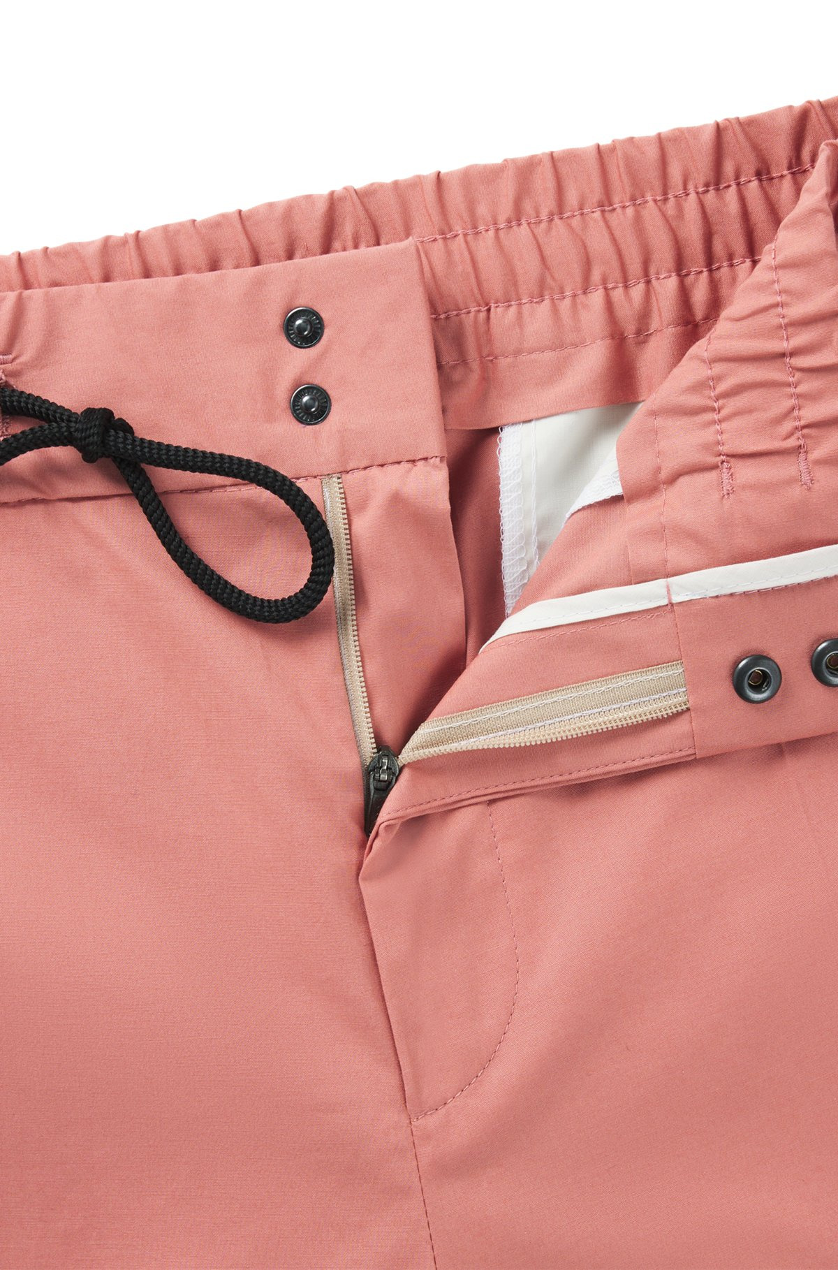 EXTRA-SLIM-FIT TROUSERS IN PAPER-TOUCH STRETCH COTTON - 6