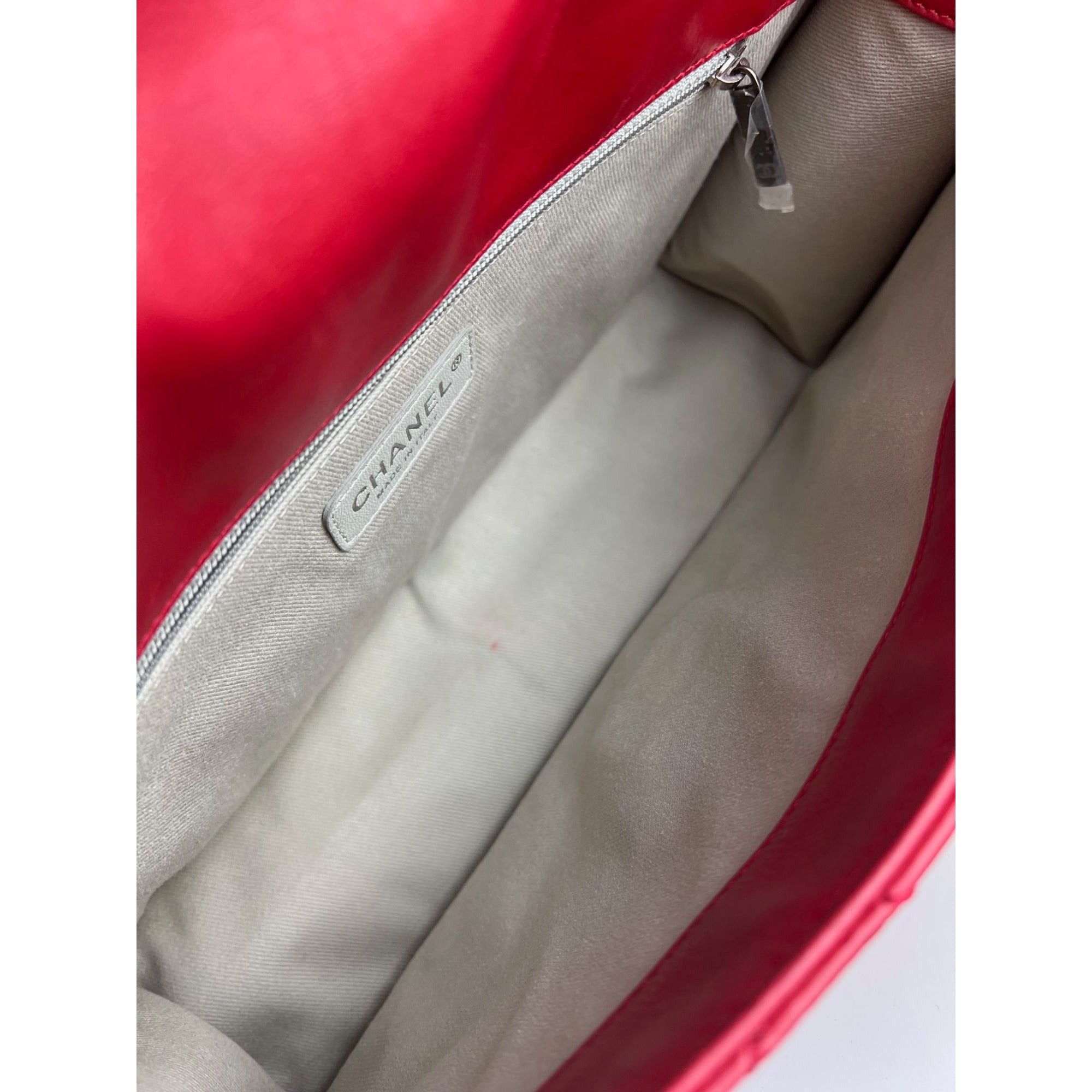 Chanel Calfskin CC Crave Reissue Crown Jumbo Flap Light Red Bag - 14