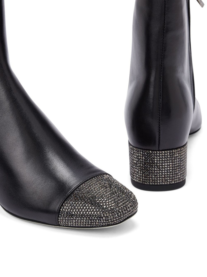 40mm Bonien crystal-embellished ankle boots 4
