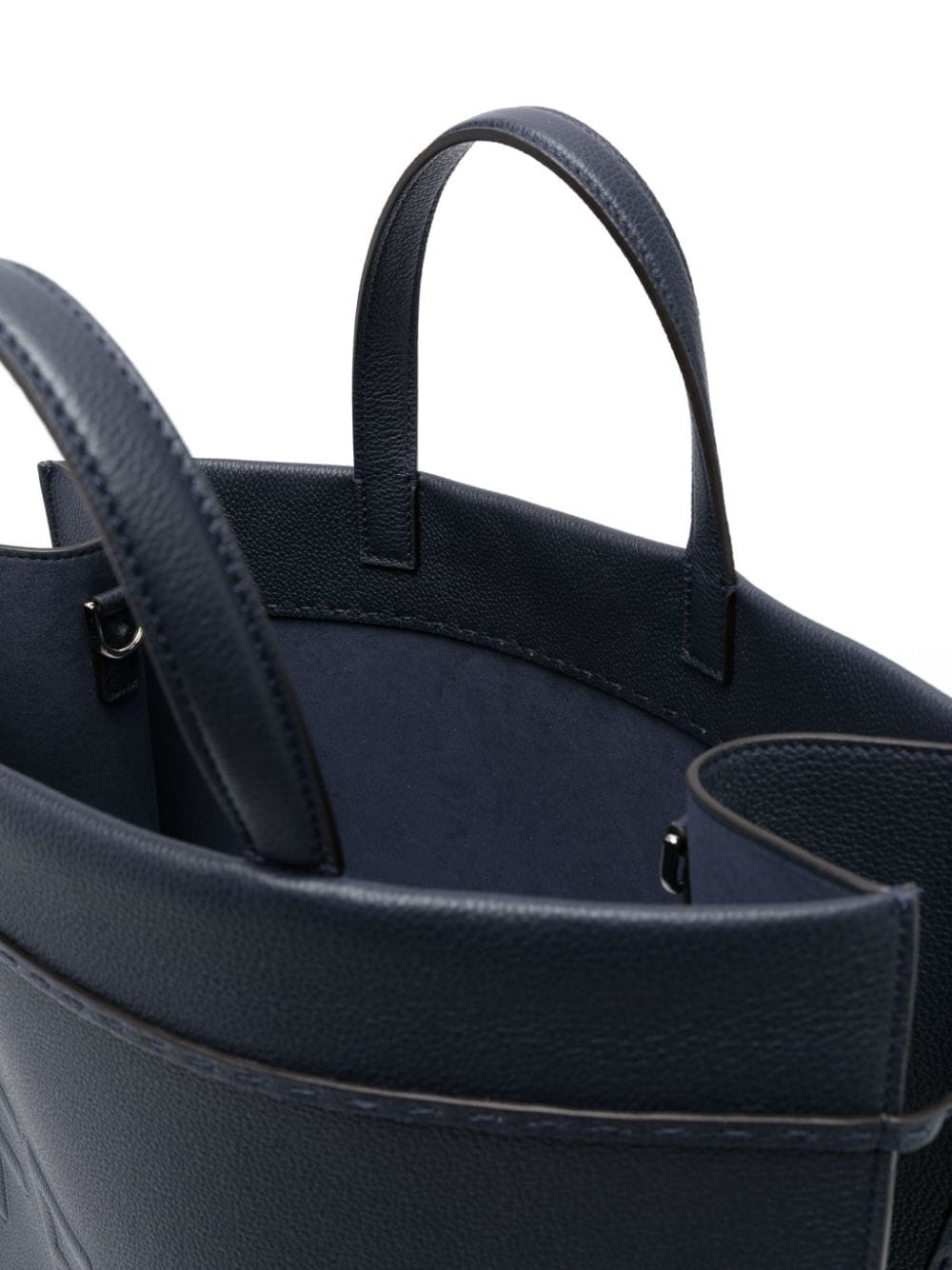 medium Go To leather tote bag - 5