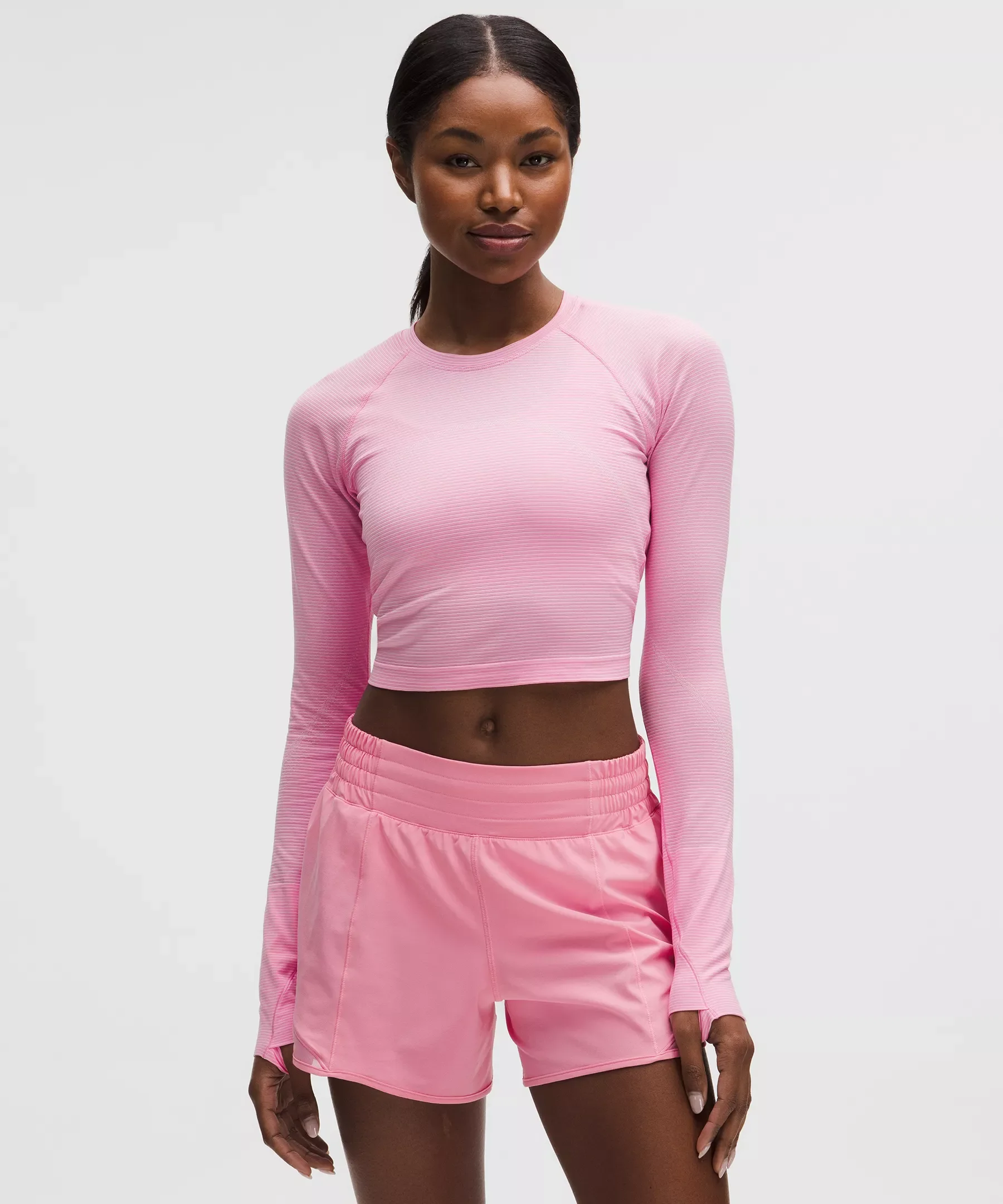 Swiftly Tech Cropped Long-Sleeve Shirt 2.0 - 1