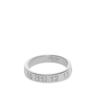 Maison Margiela Maison Margiela Number Logo Medium Band Ring outlook