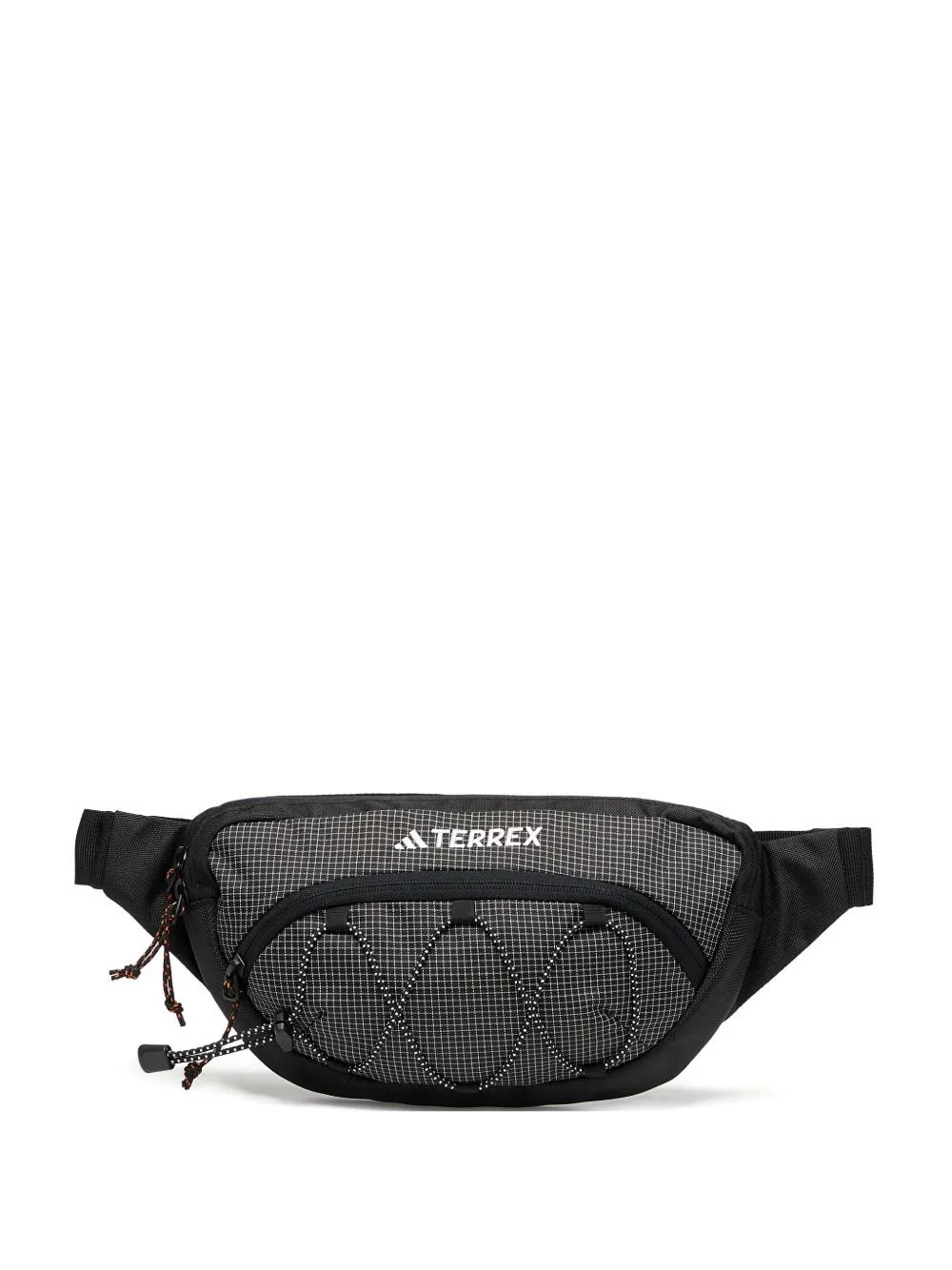 logo-embroidered belt bag - 1