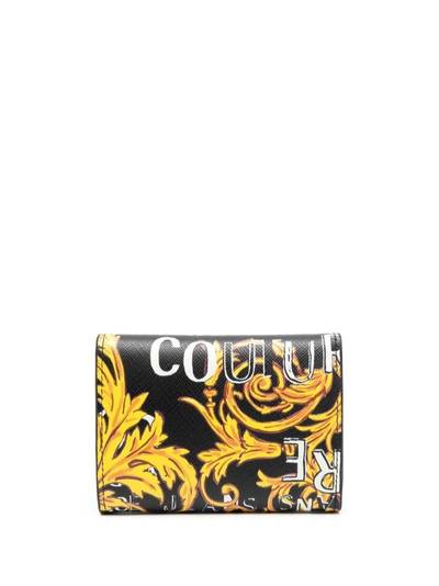 VERSACE JEANS COUTURE Barocco-print wallet outlook