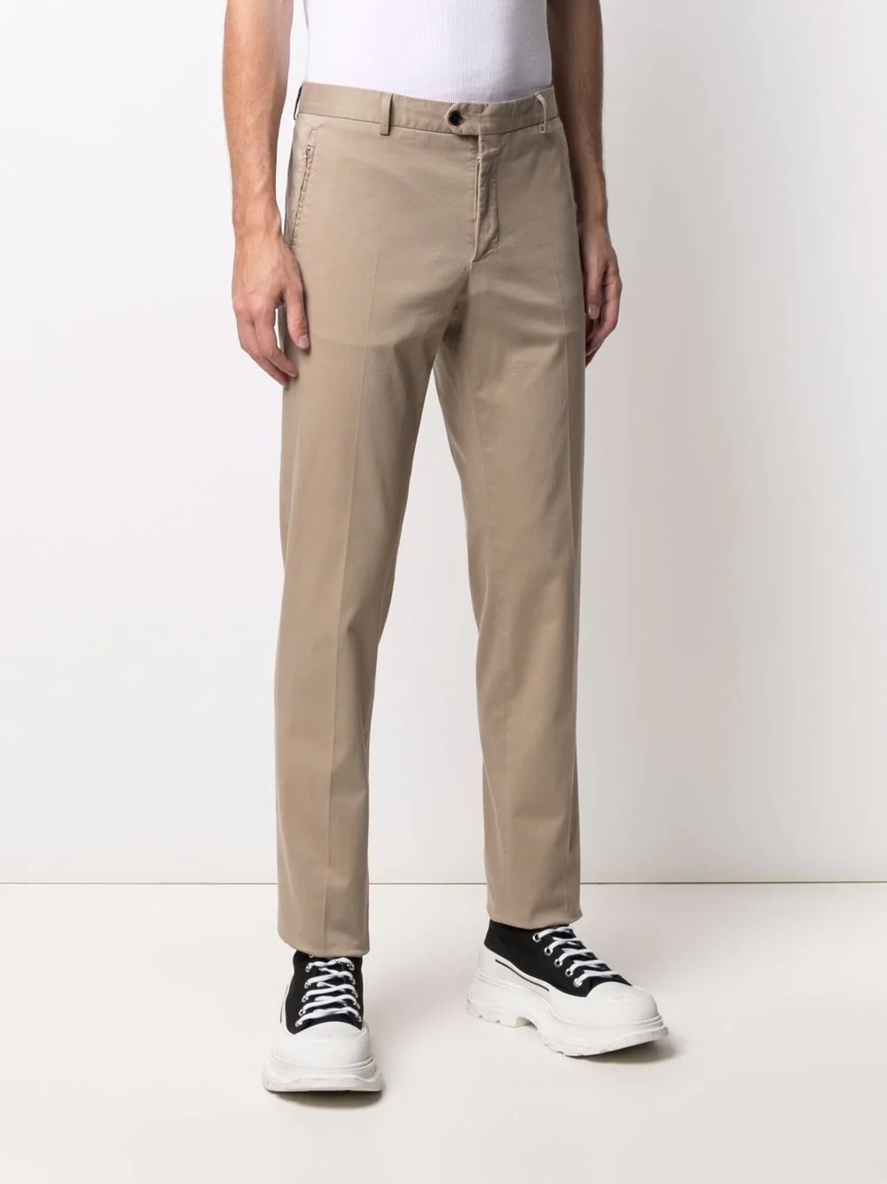 slim-cut chinos - 3