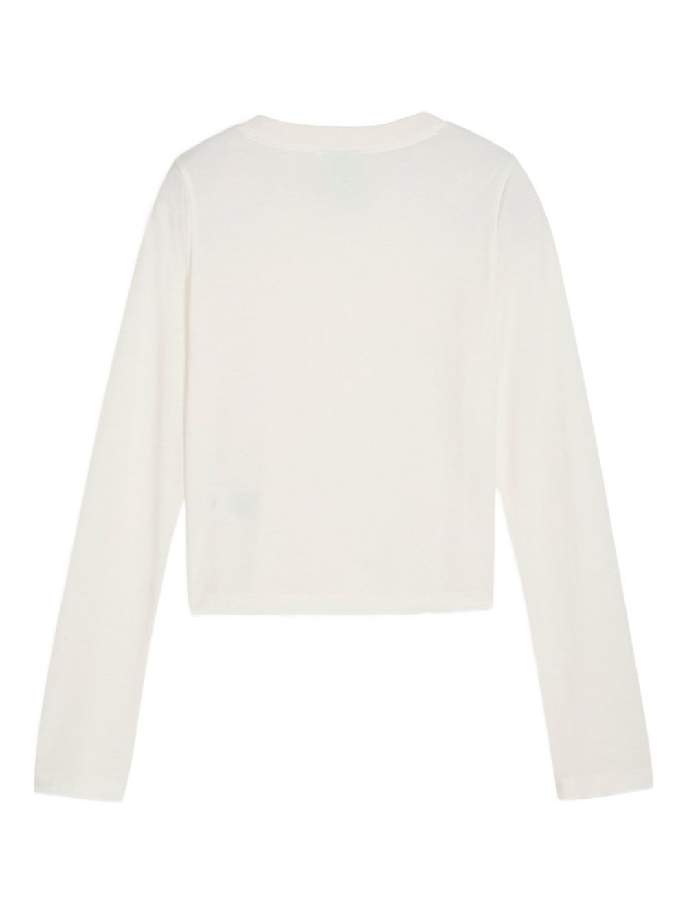 x Rosé long-sleeve cropped top - 2