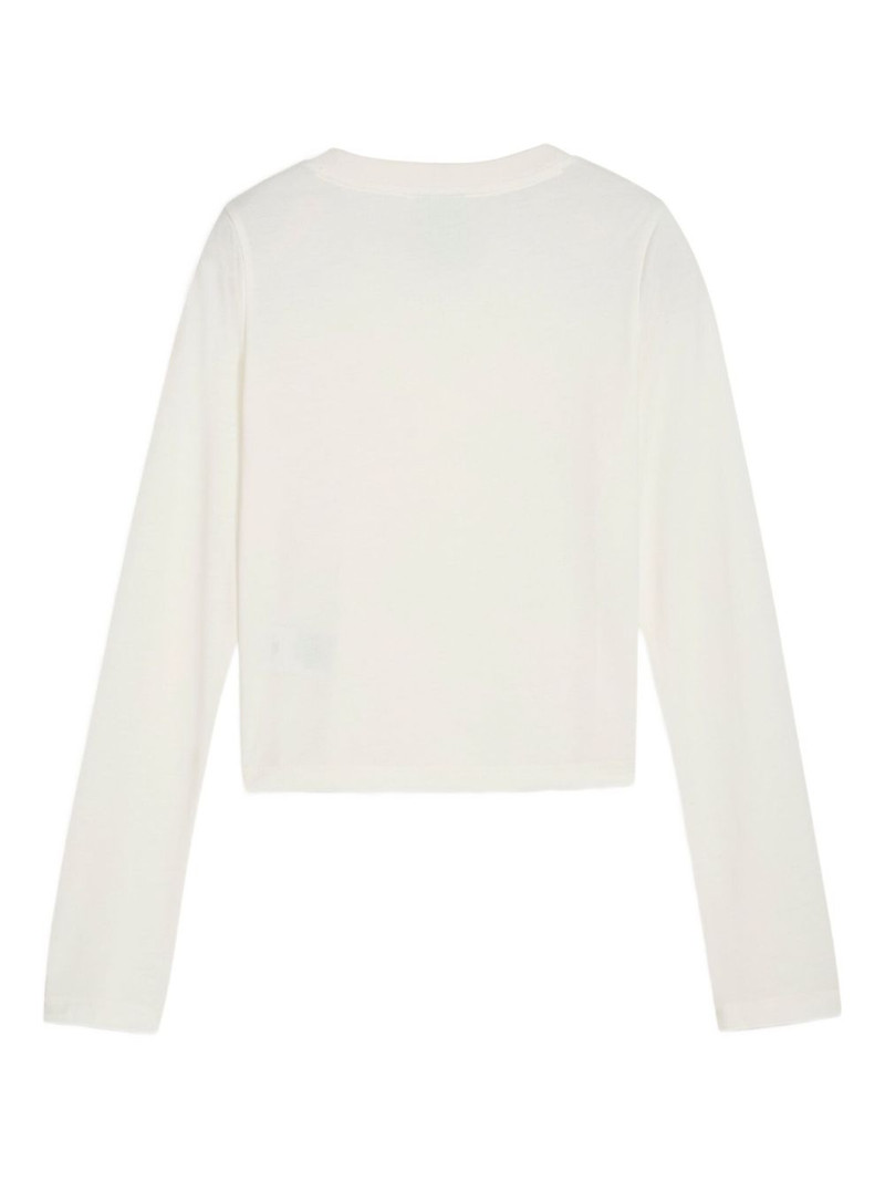 PUMA x Rosé long-sleeve cropped top outlook